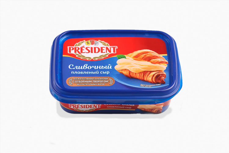 Президент сыр плавленный цена